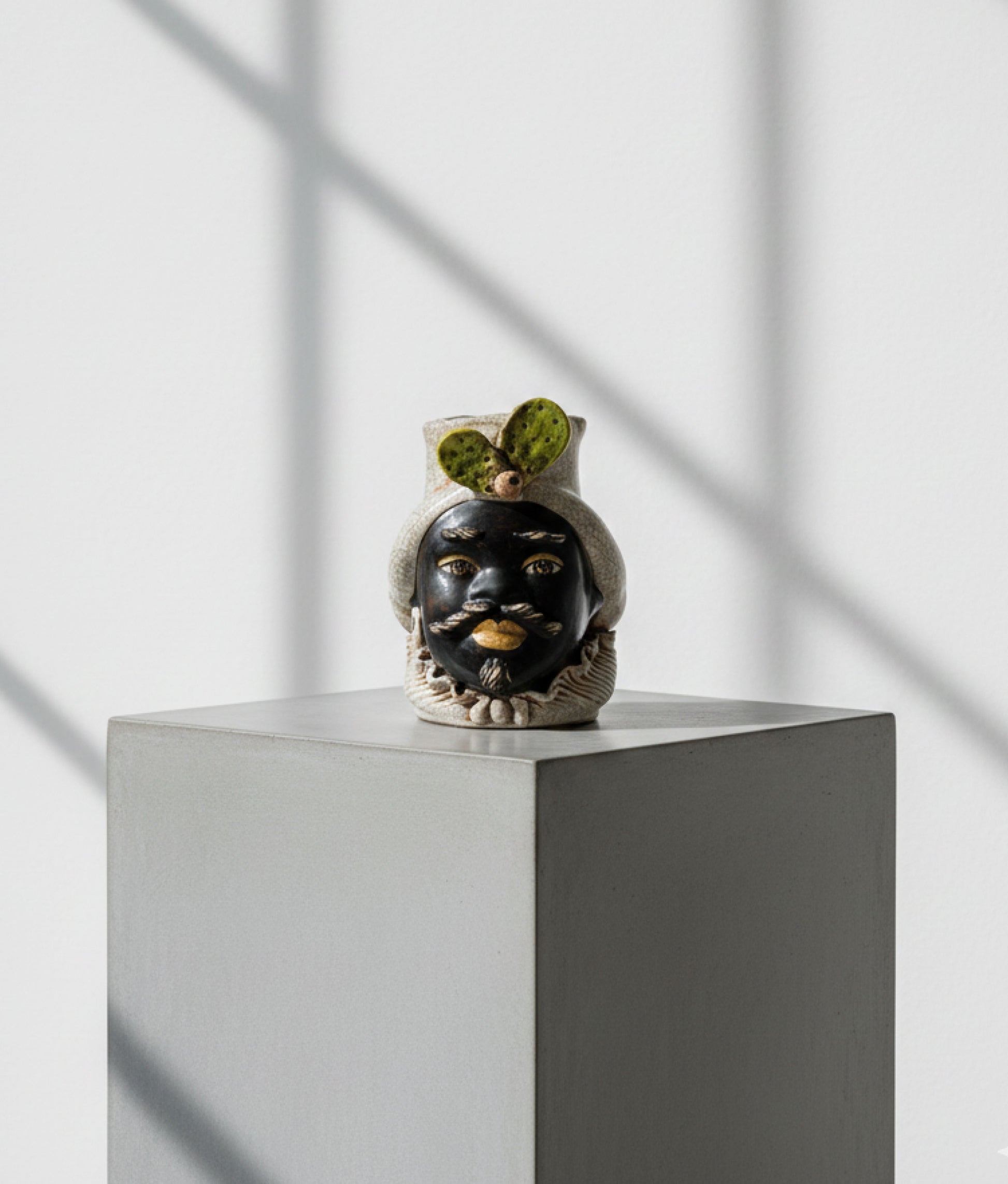 Green Vase Moro Man Fico Small