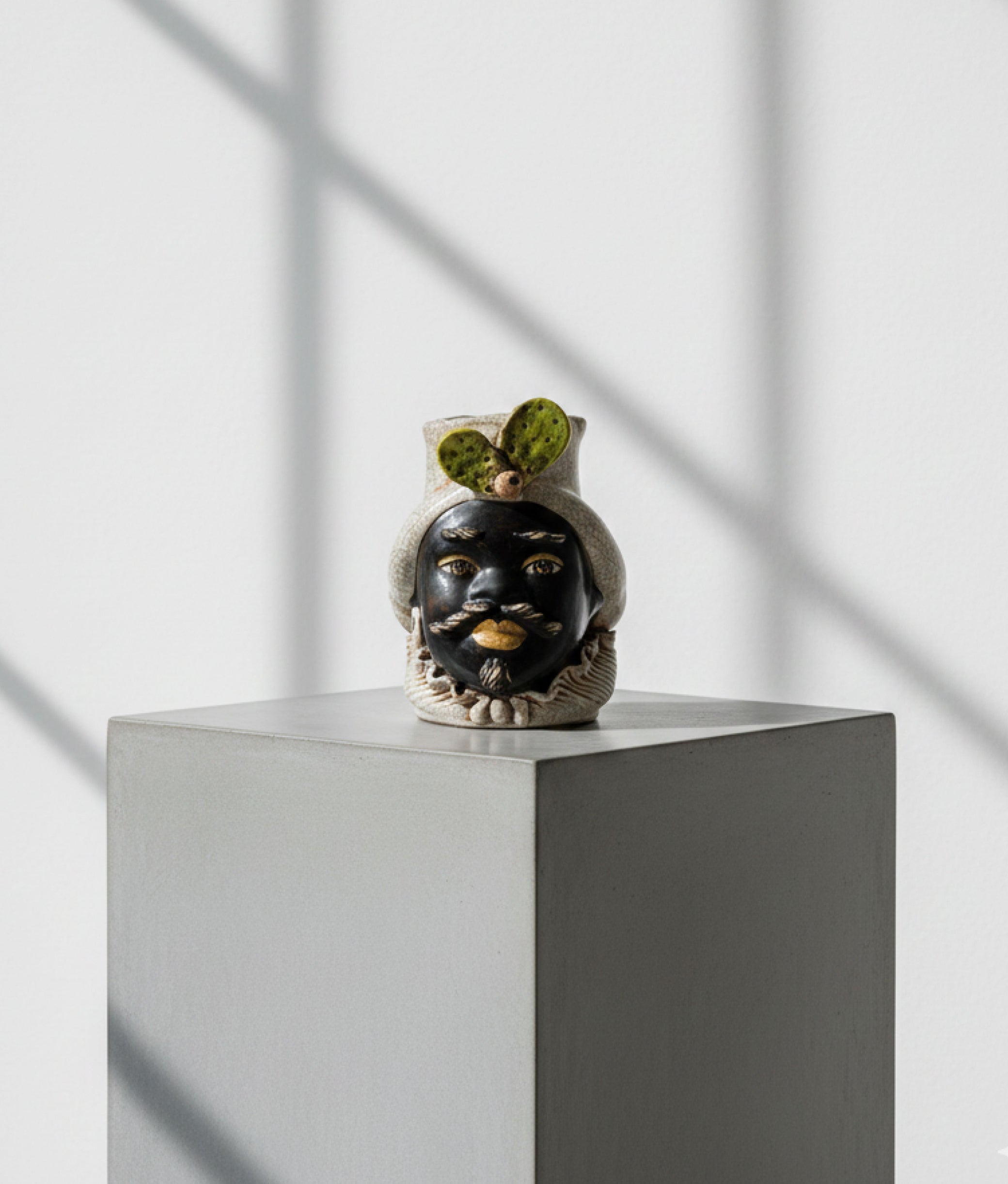 Green Vase Moro Man Fico Small