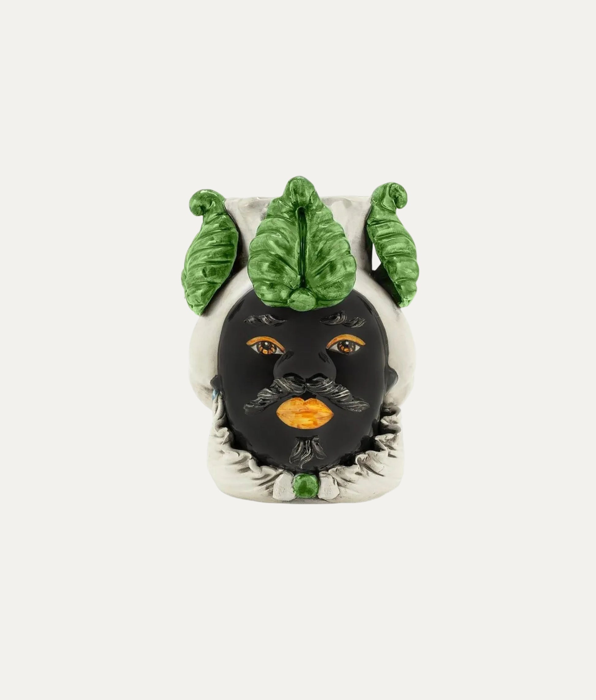 Green Vase Moro Man
