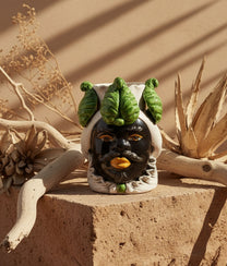 Green Vase Moro Man