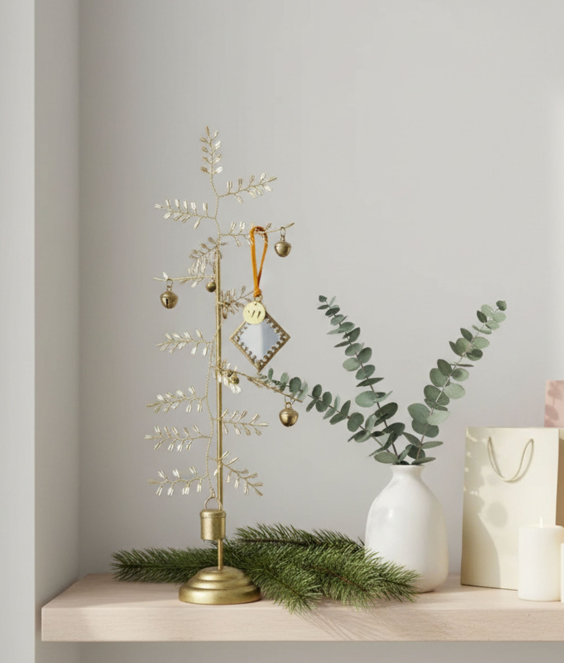 Diamond Mirror Ornament