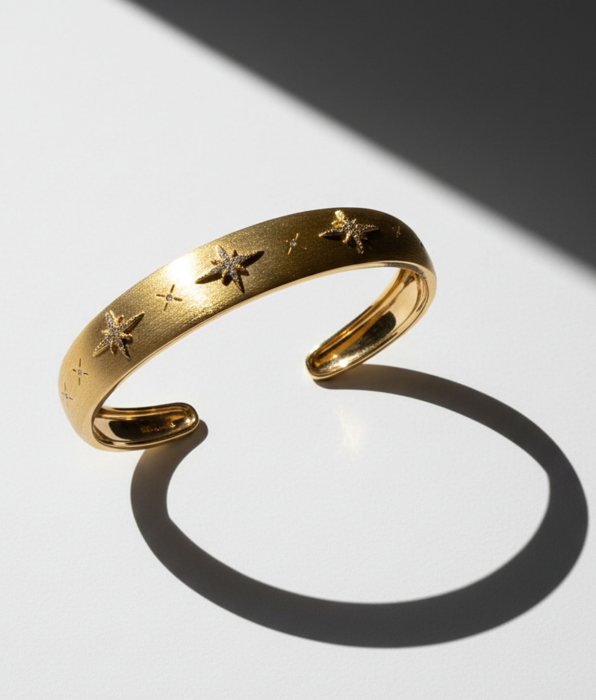 Diwali Cuff Bracelet Gold