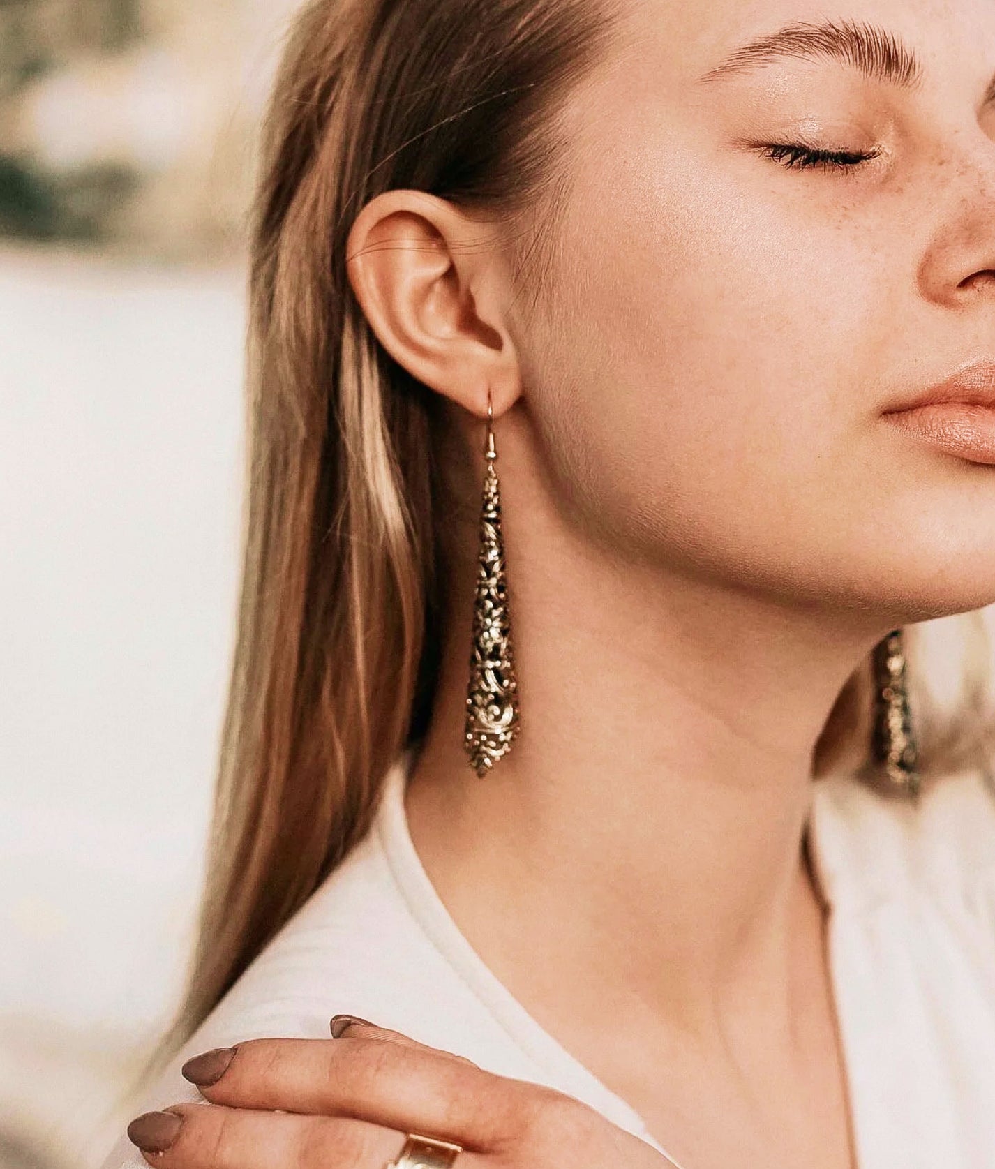 Aglets Dangle Earrings