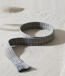 Blue Embroidery Belt