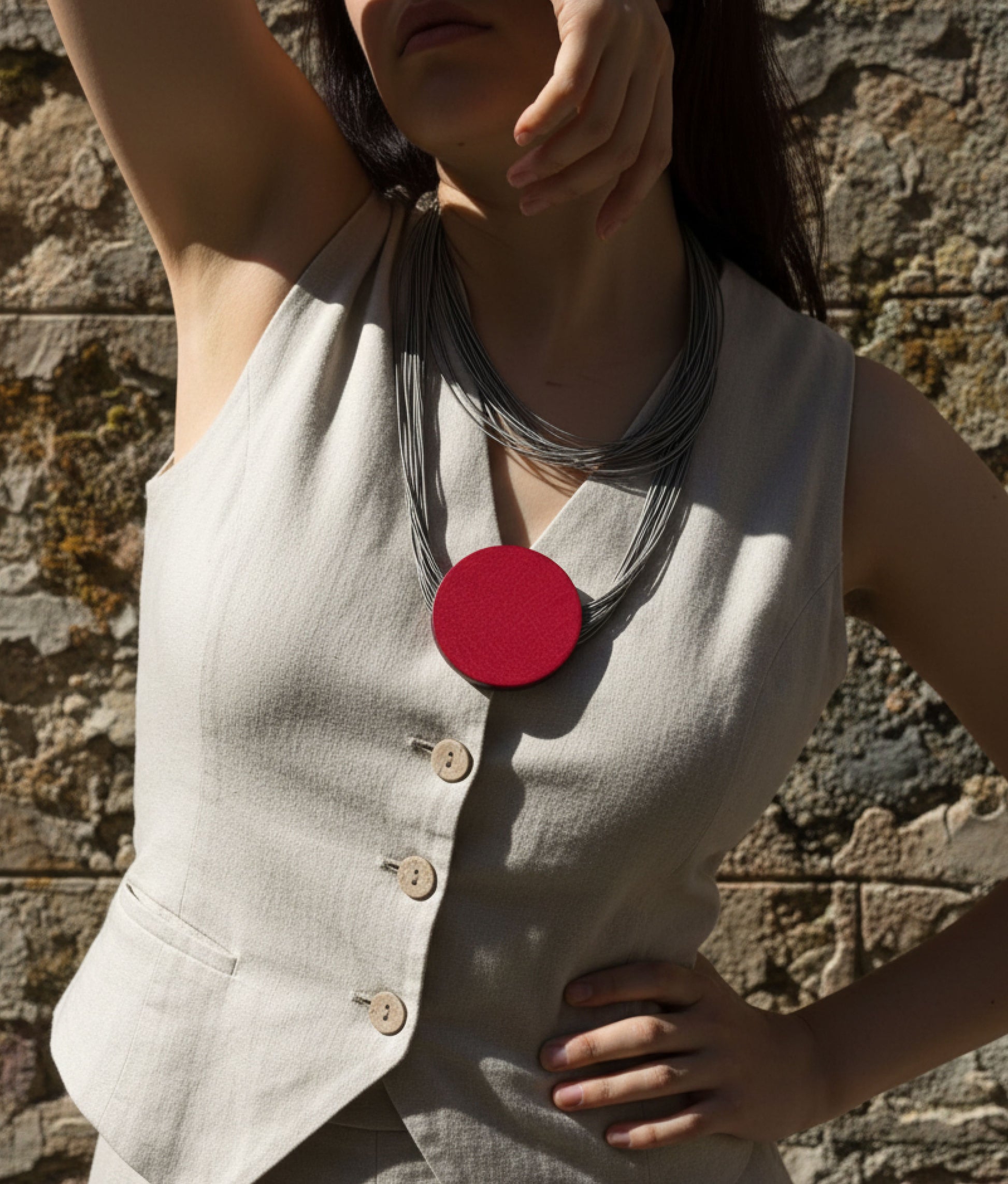 ESSENTIAL Red Necklace