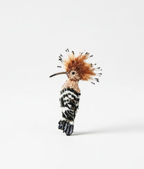 Eurasian Hoopoe Brooch