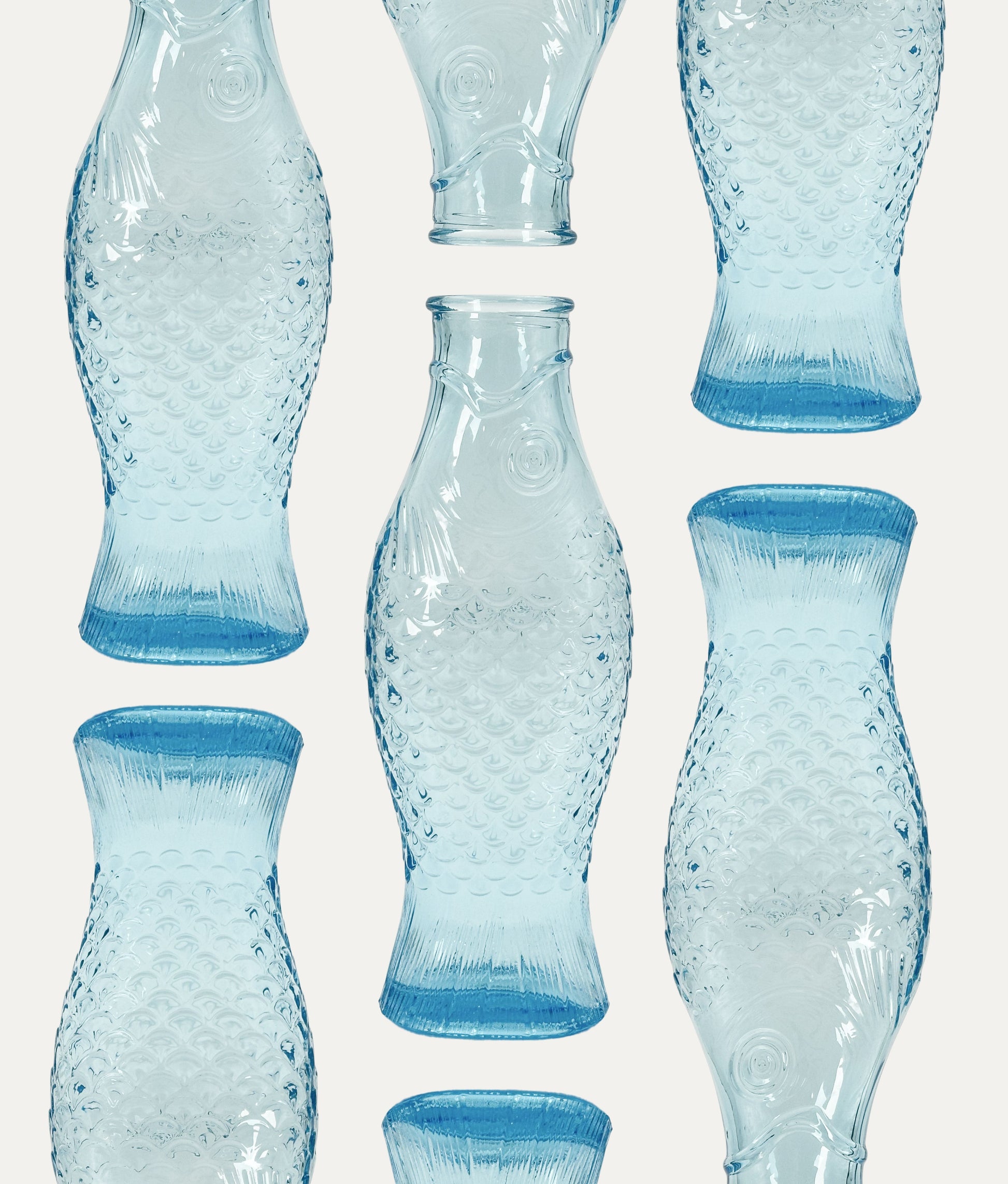 Blue Fish Carafe