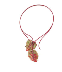 Flamingo Flower Necklace