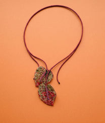 Flamingo Flower Necklace
