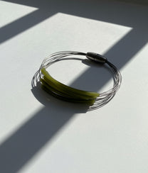 FLOS PVC Olive Bracelet