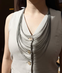 FLOS Steel Necklace L