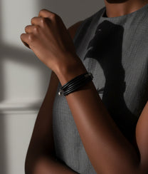 FLOS PVC Titanium Bracelet