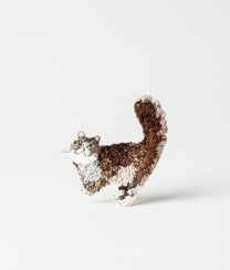 Fluffy Cat Trovelore Brooch