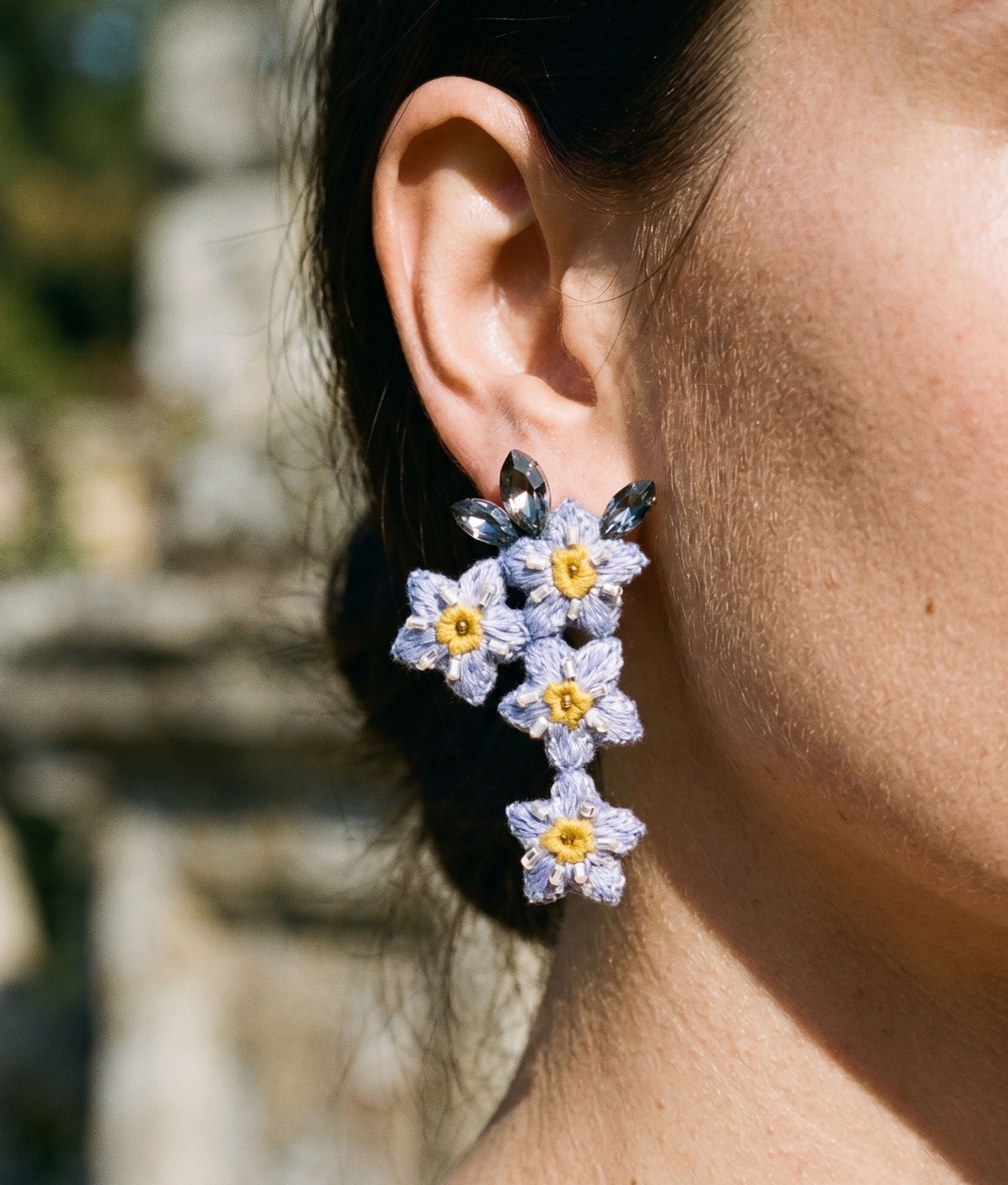 Forget Me Not Earrings