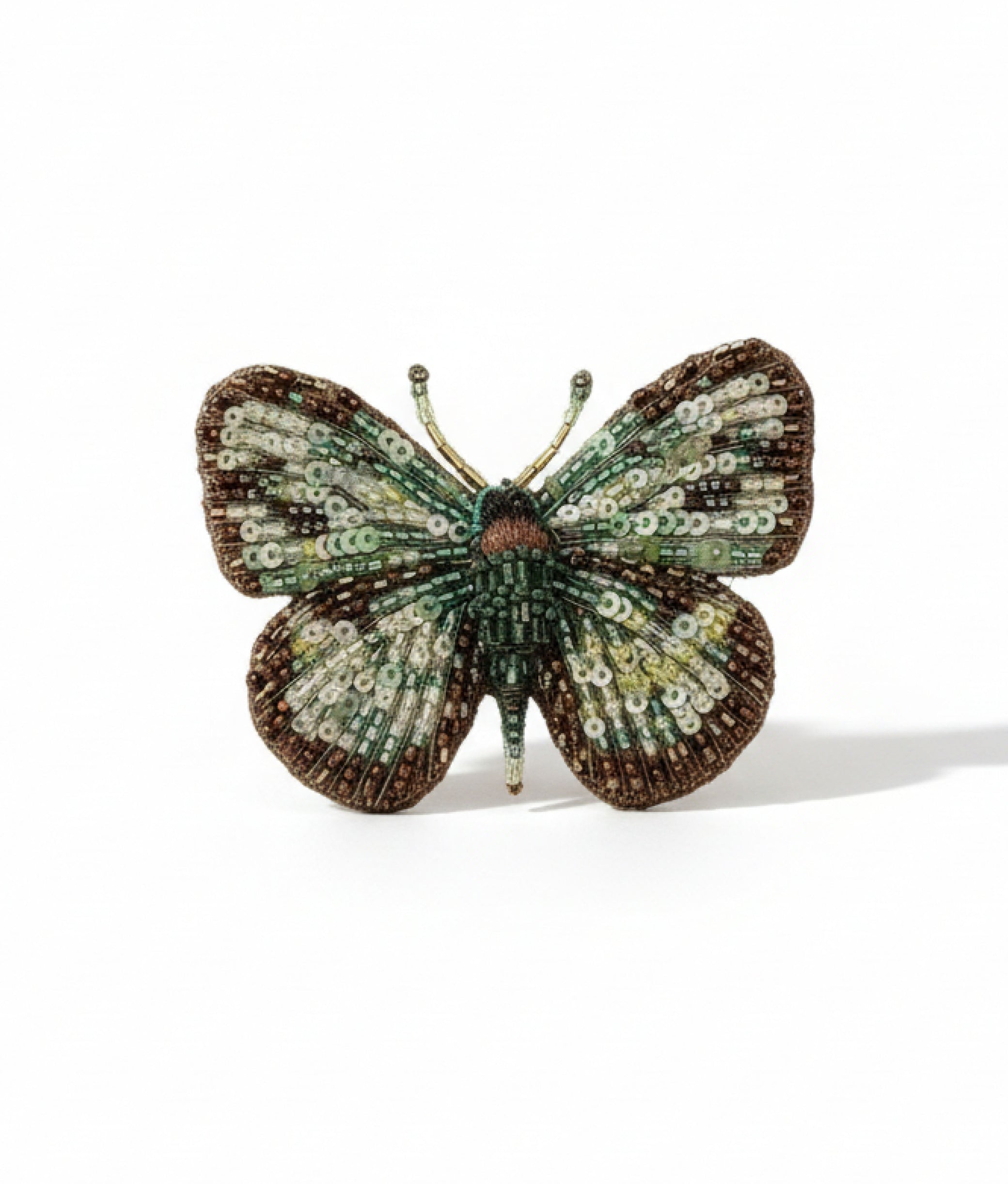 Four Spot Sailor Butterfly Brooch