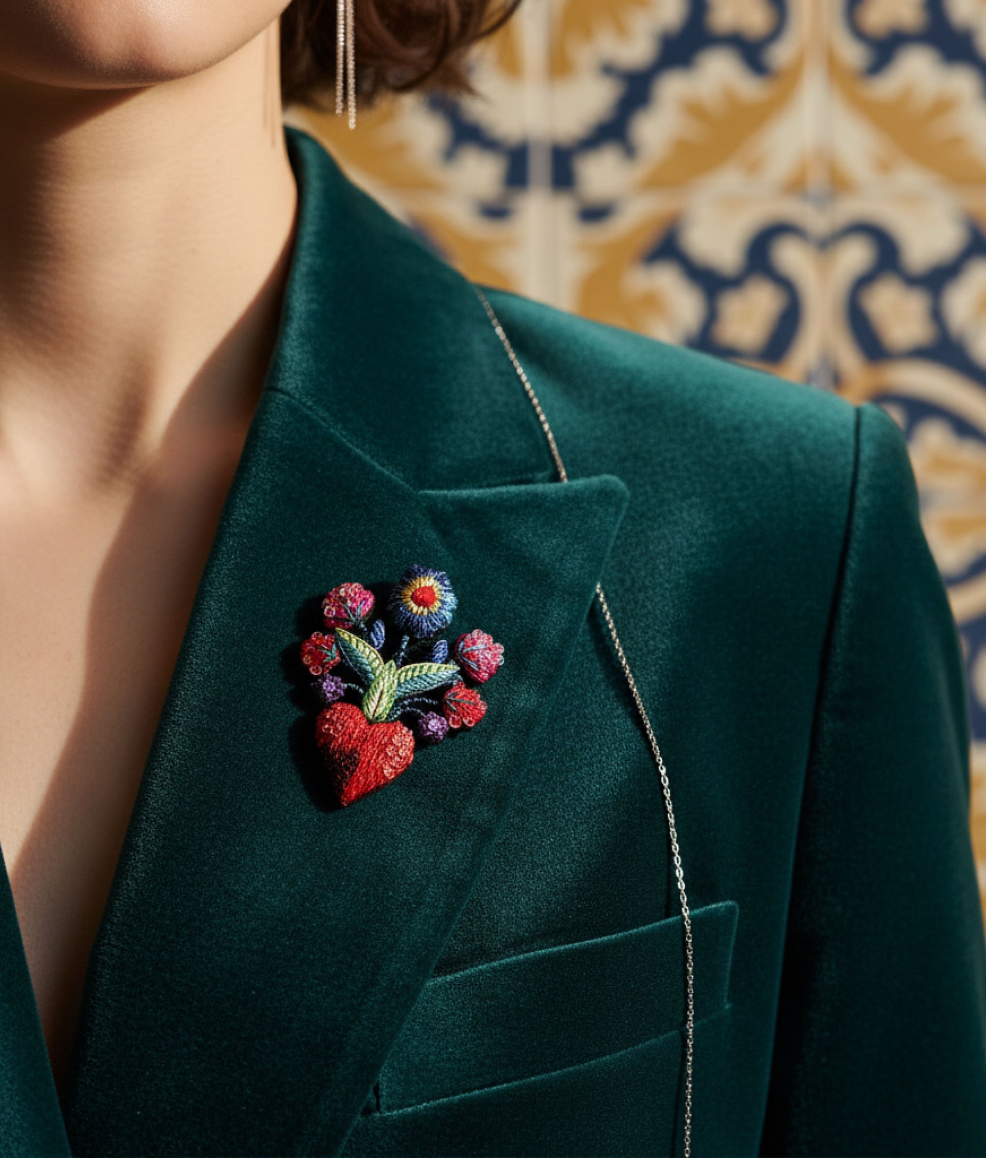 Frida's Flowers Trovelore Brooch