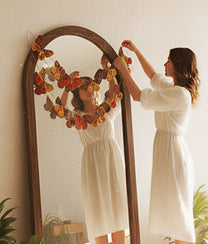 Red Butterfly Paper Garland