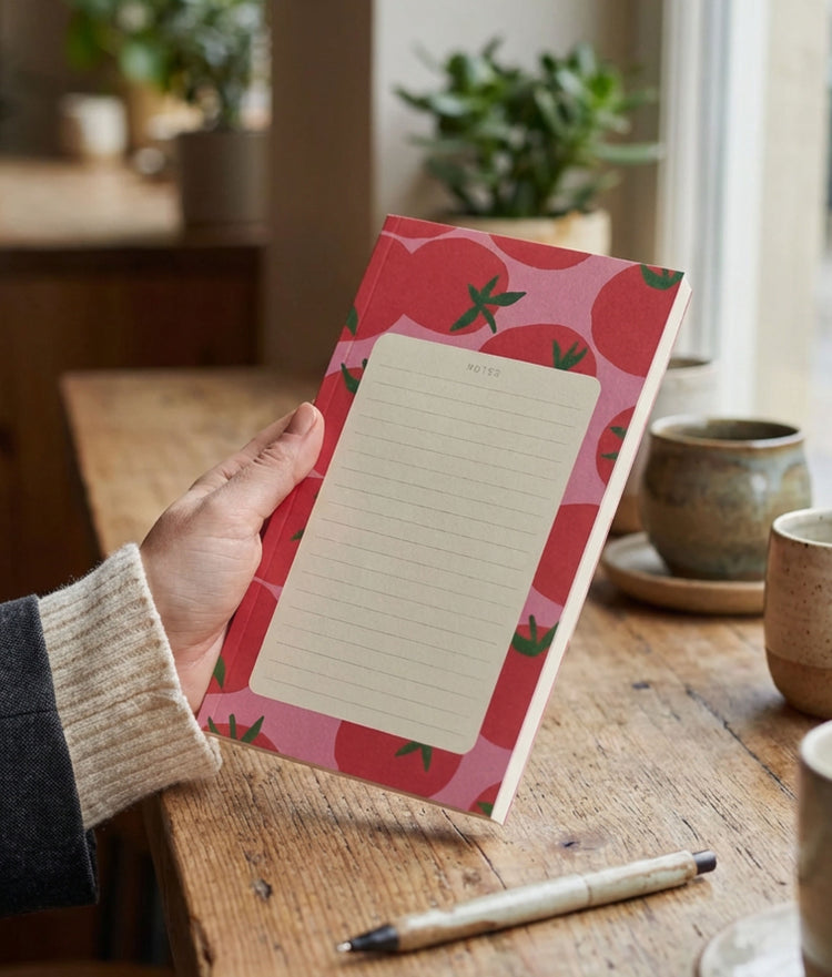 Gaspacho Note Pad – Tiger & Lotus