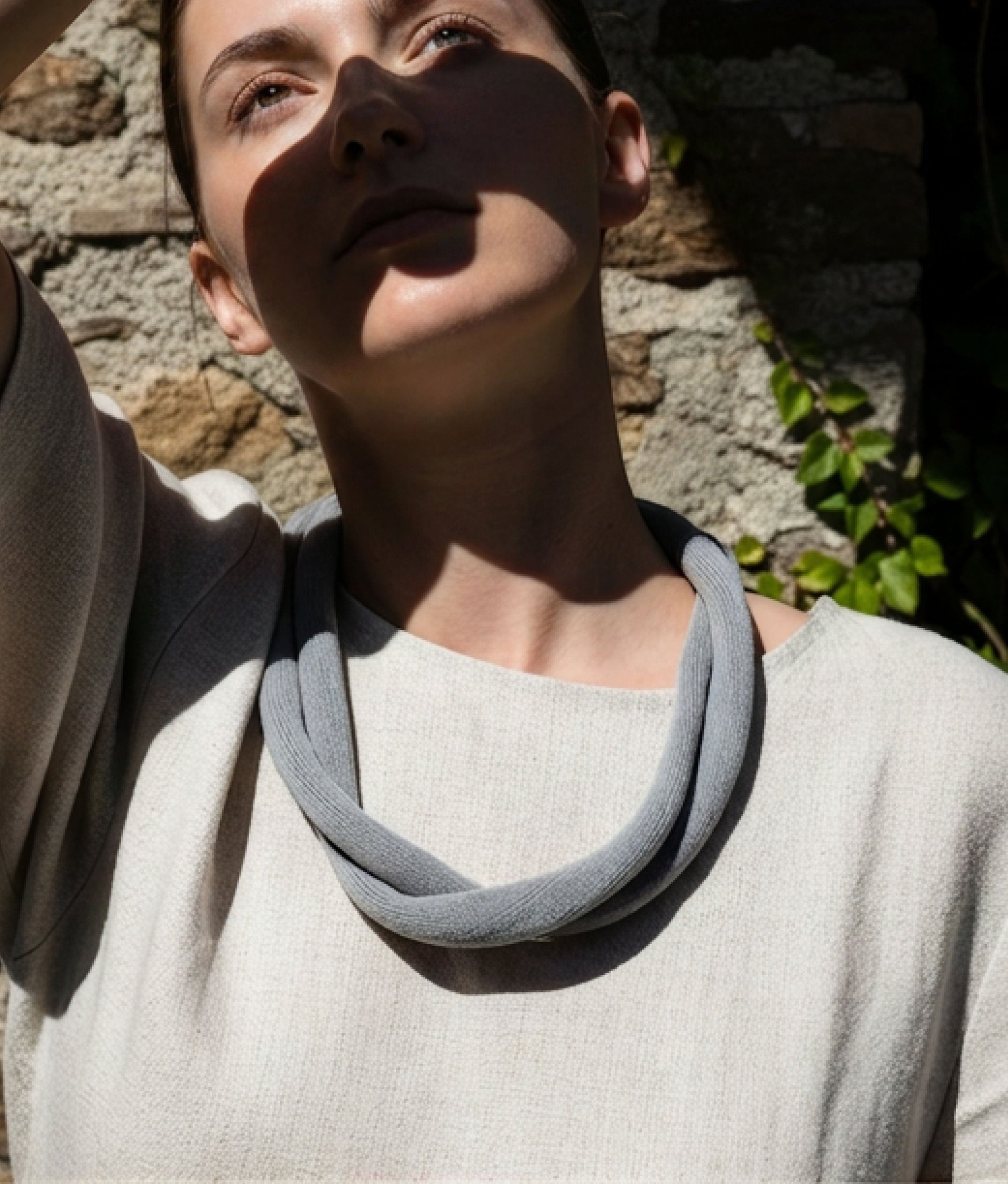 GAU SOFT Smoke Grey Necklace