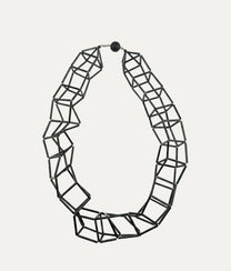 GEOMETRIA VETRO Black Necklace S