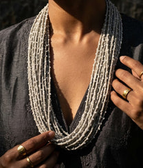GIUA Beige Necklace M