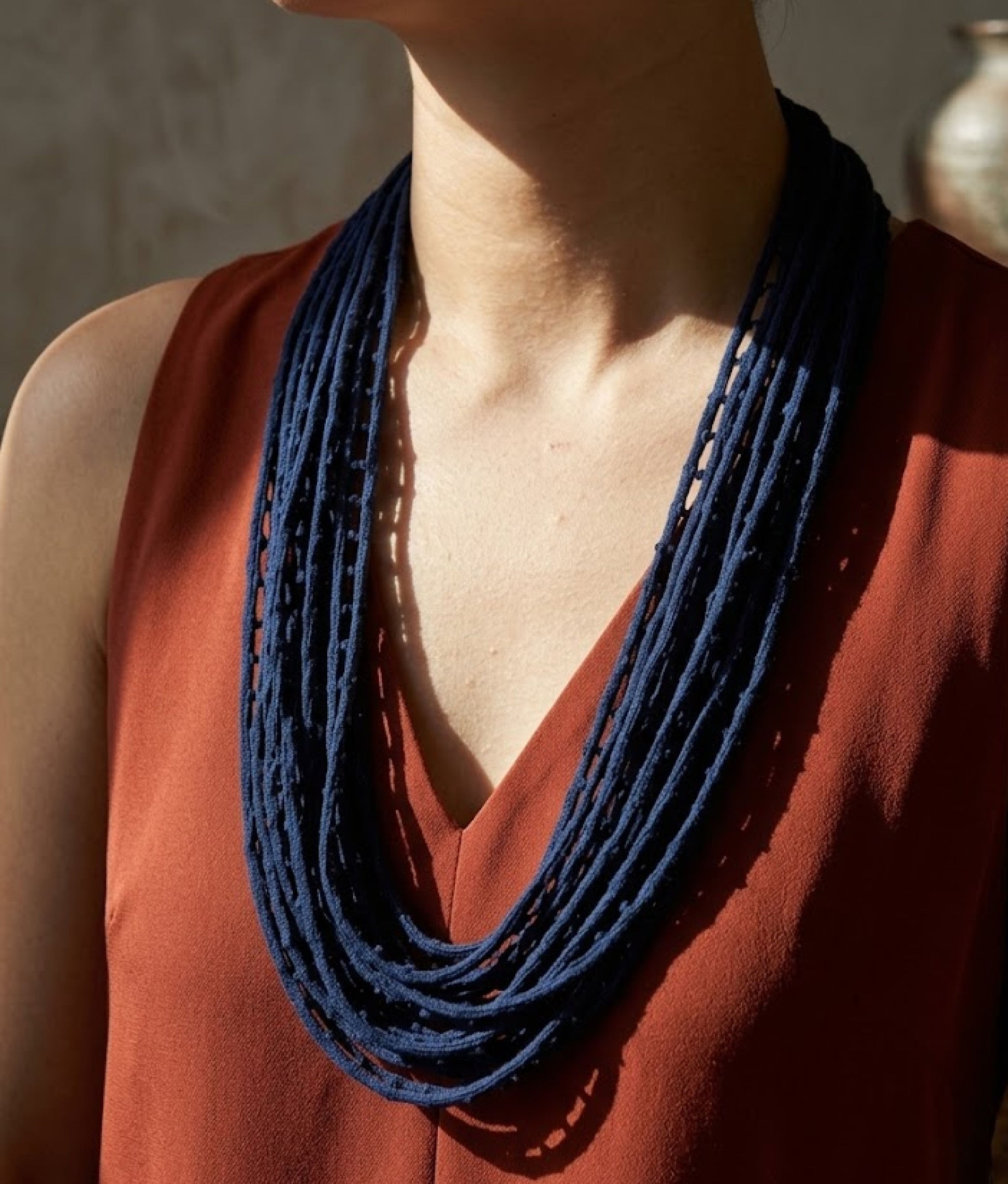 GIUA Blue Necklace M