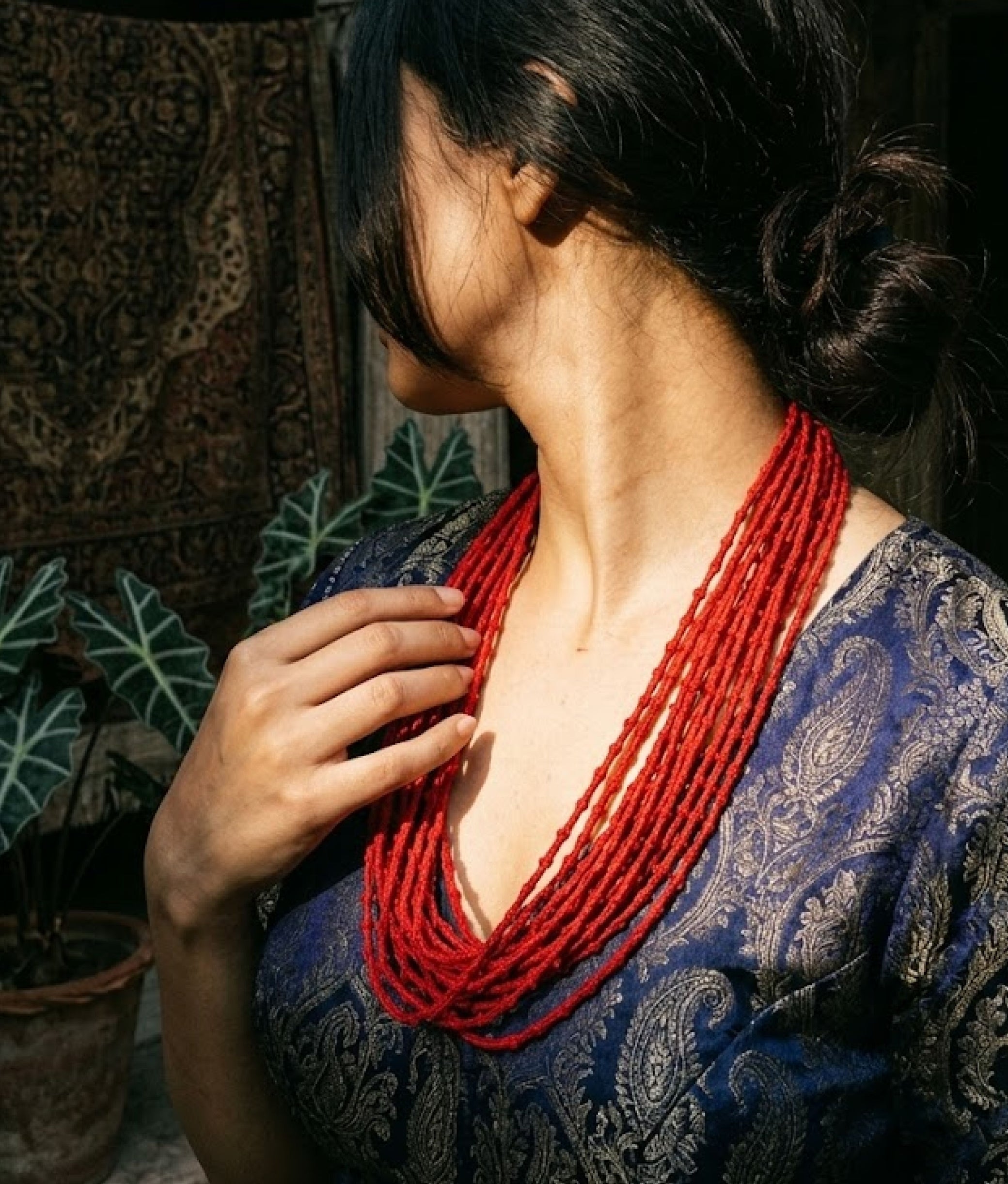 GIUA Red Necklace M
