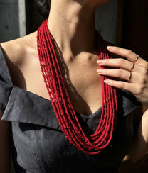 GIUA Red Necklace M