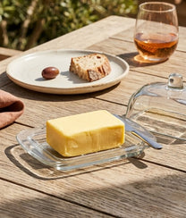 Glass Butter Dish