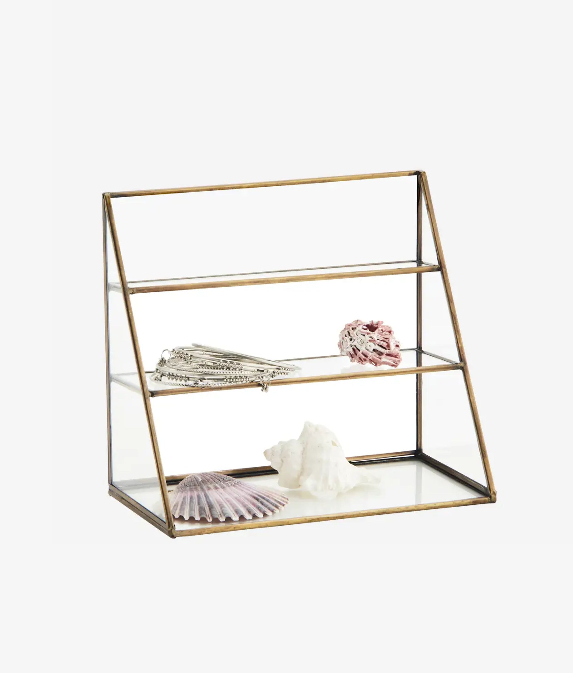 Clear Glass Organizer