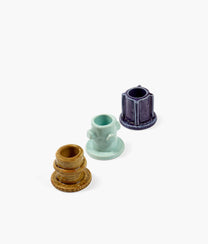 Glazed Molly Candle Holder