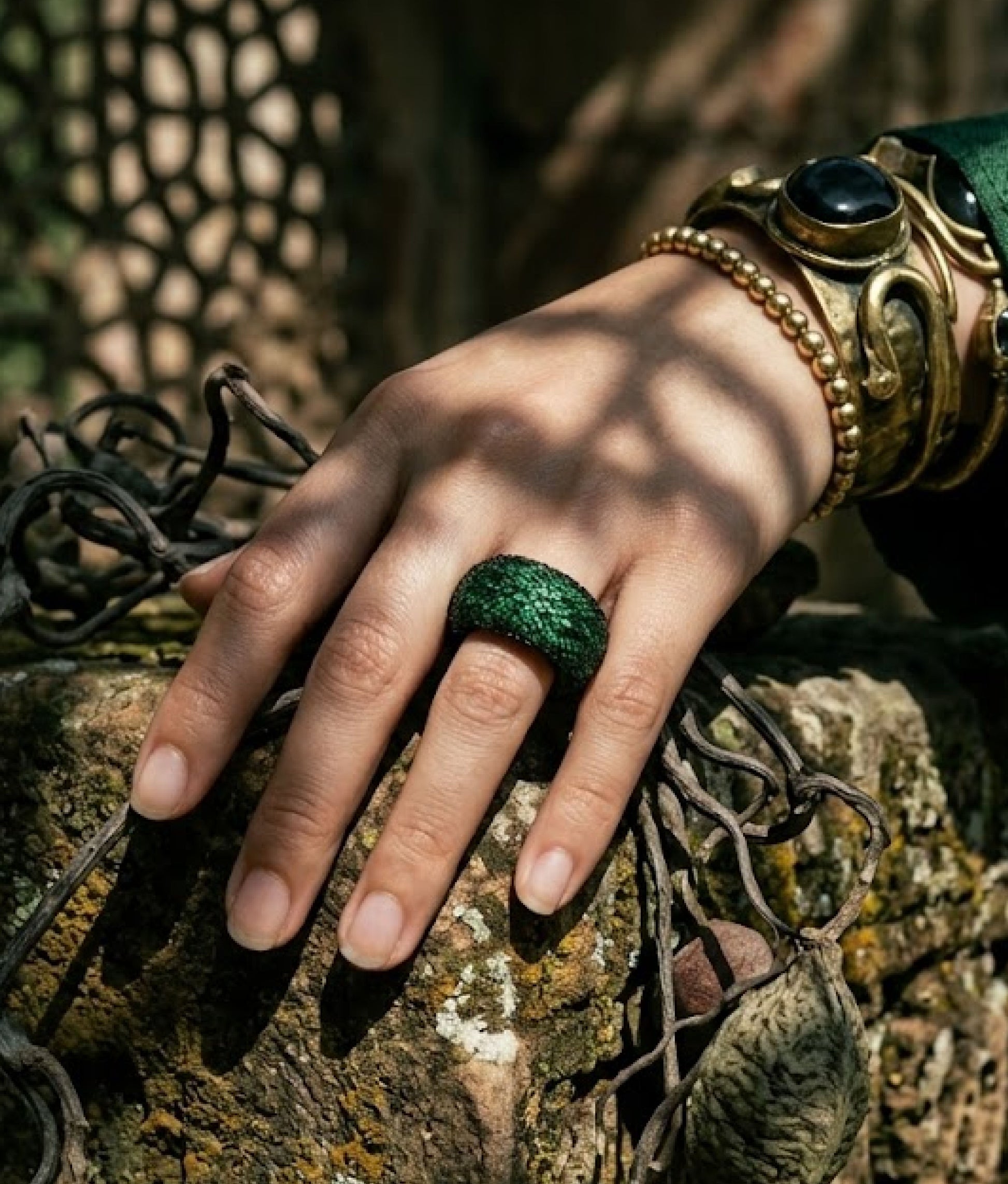 GRANULA MAXI Black Green Ring