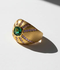 Green California Ring