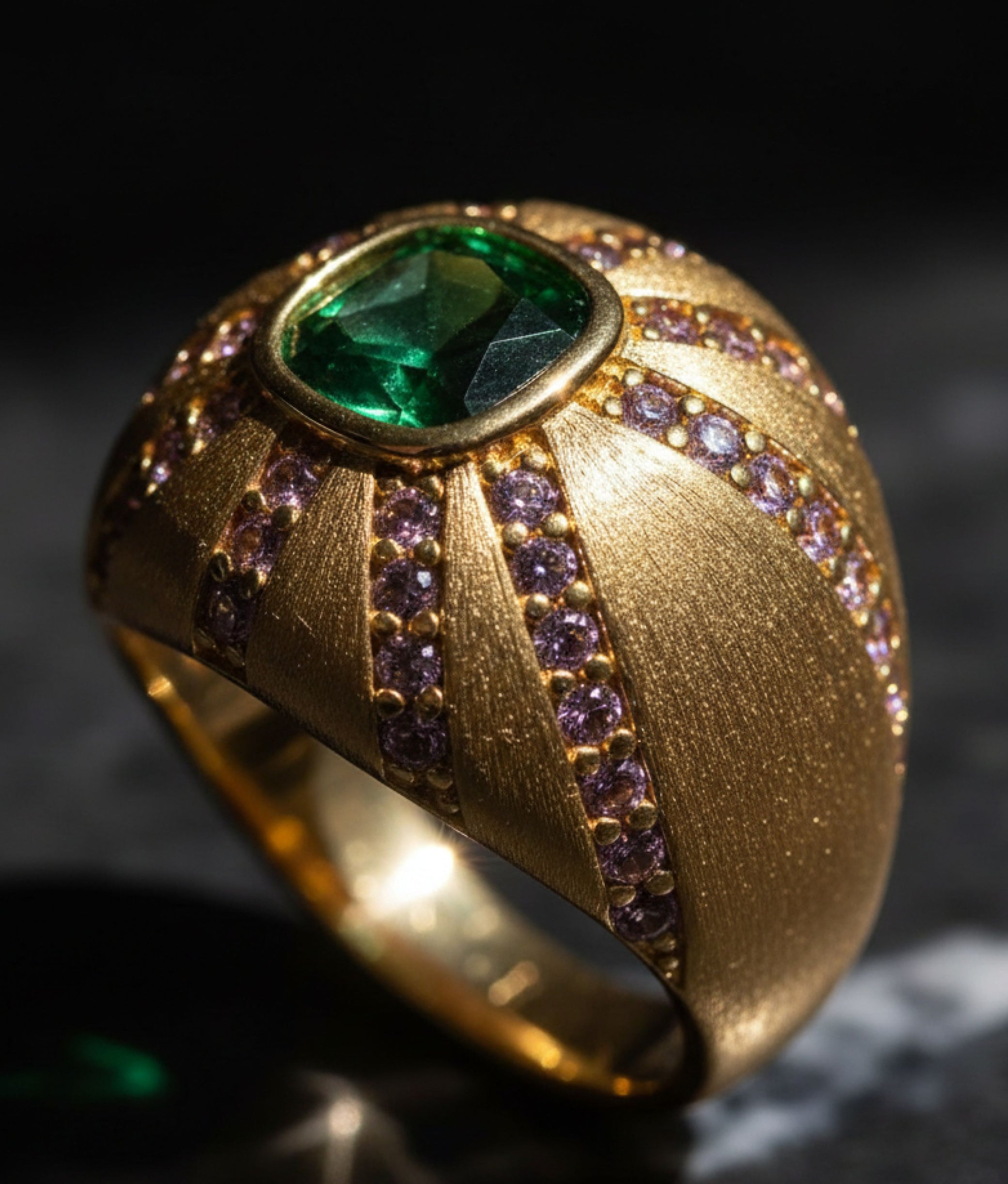 Green California Ring