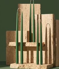 Rust Coloured Candles