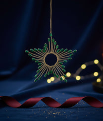 Green Star Ornament