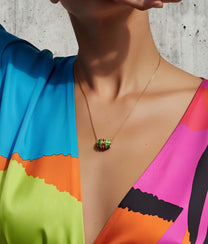 Green Talisman necklace