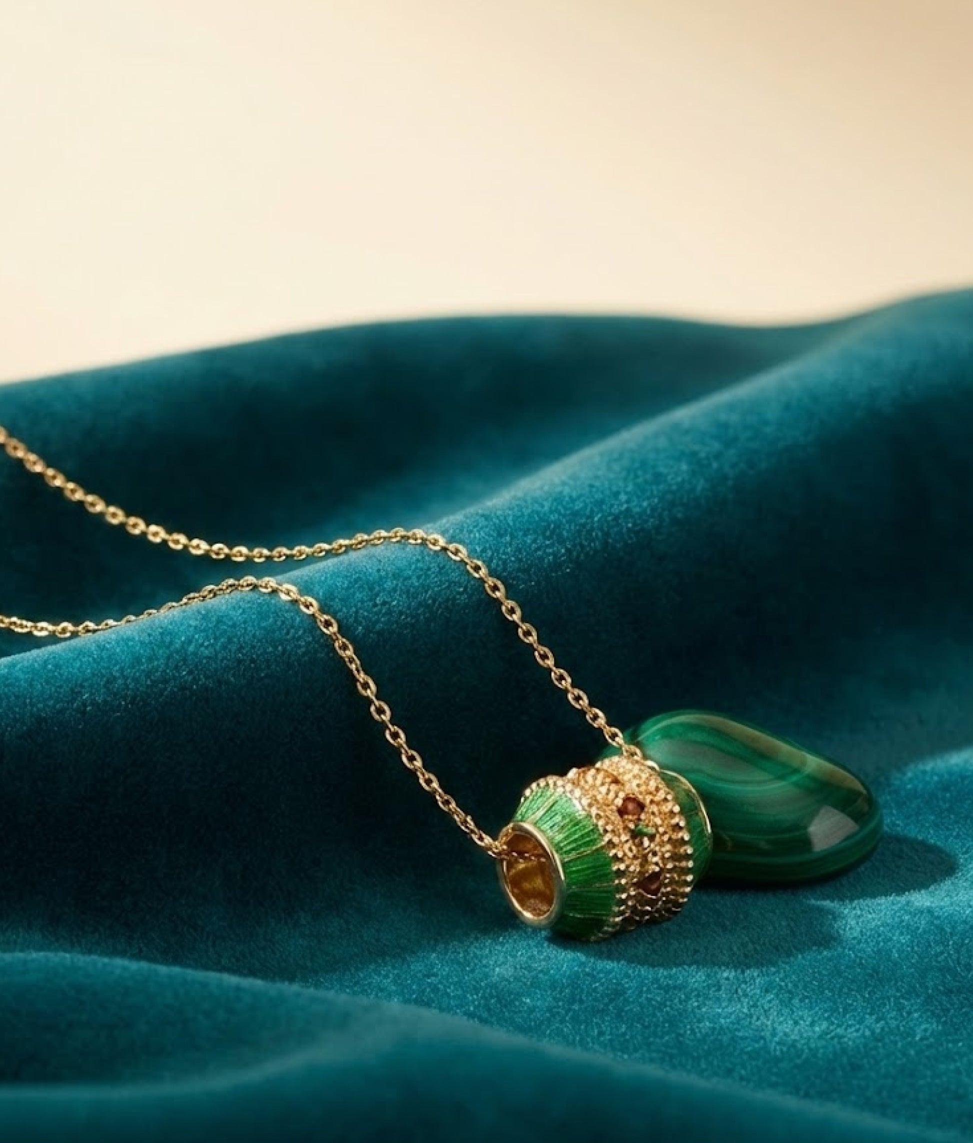 Green Talisman necklace