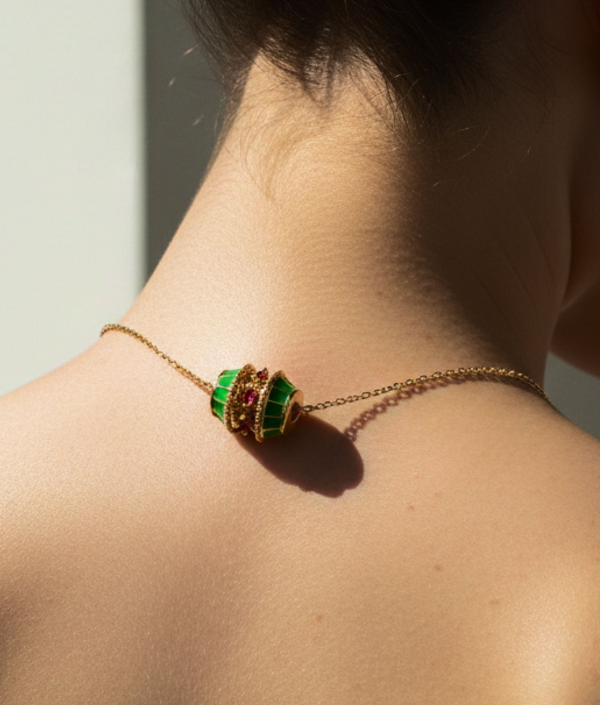 Green Talisman necklace