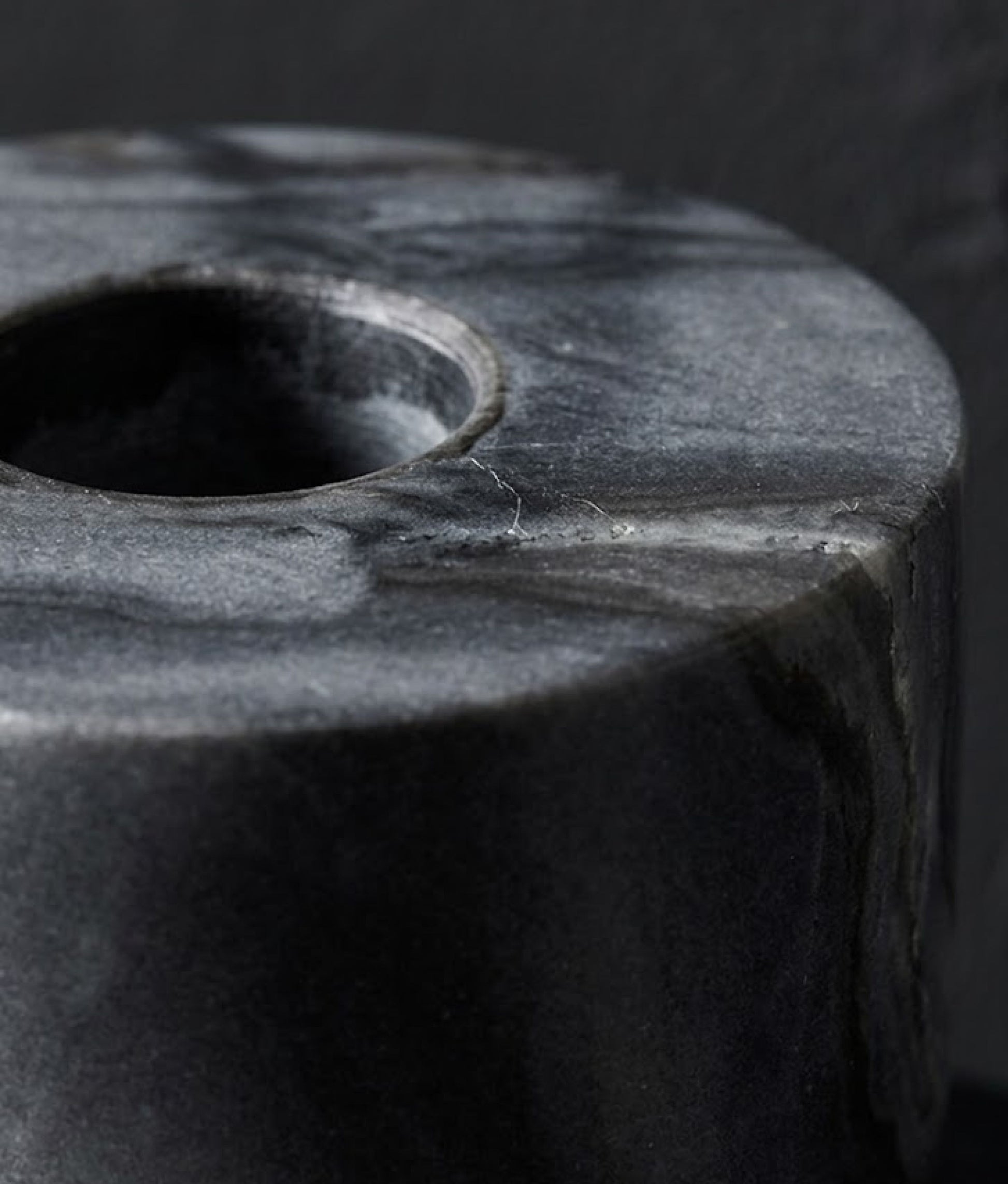 Grey Marble Table Lamp Base