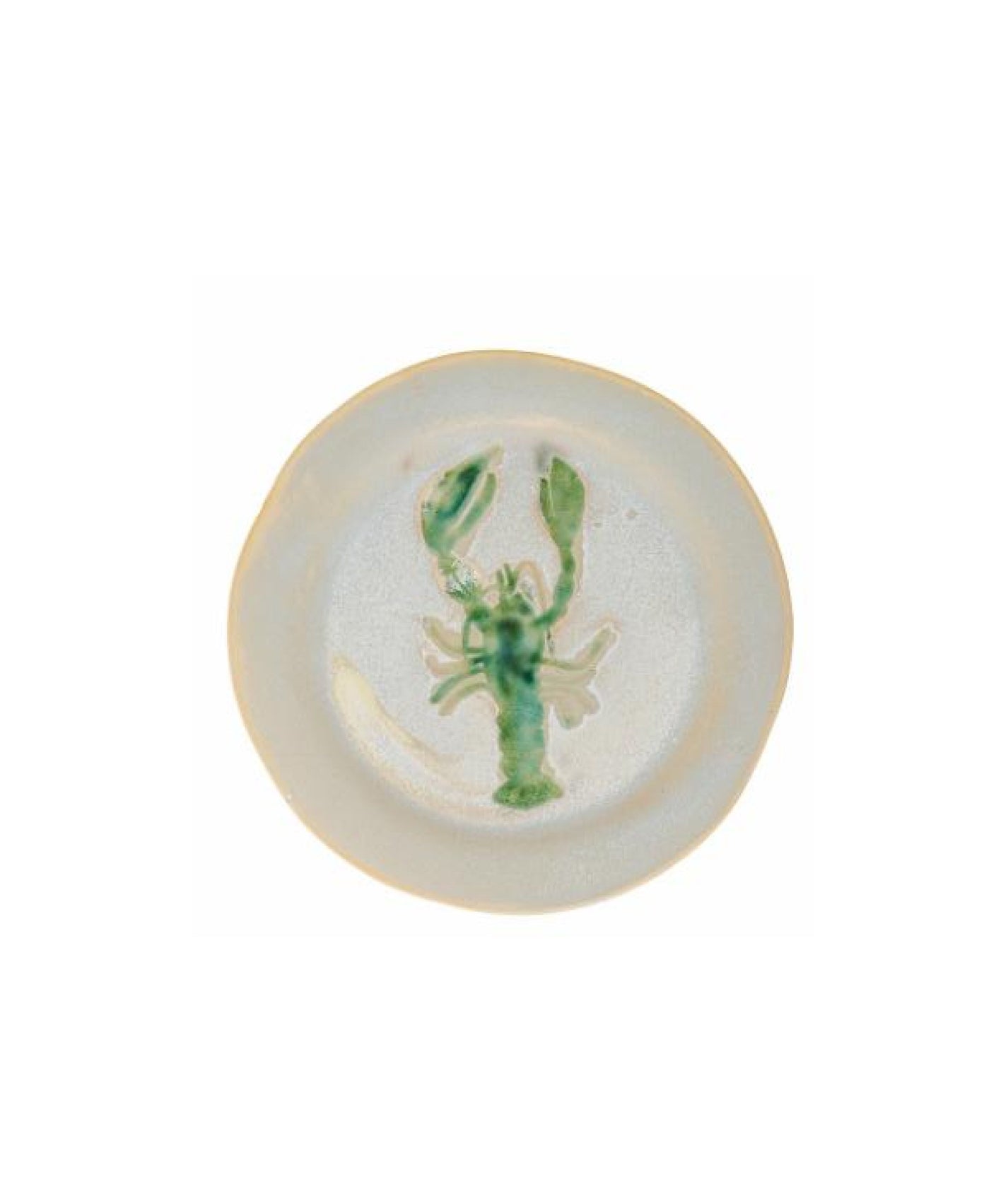 Green Lobster Hadden Plate Stoneware