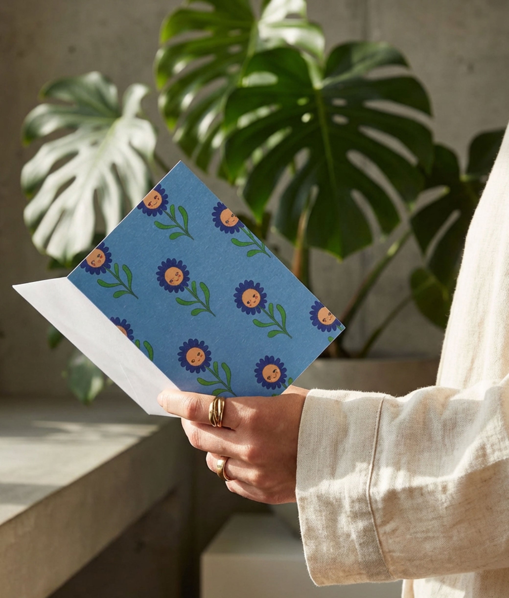 Happy Marguerite Greeting Card