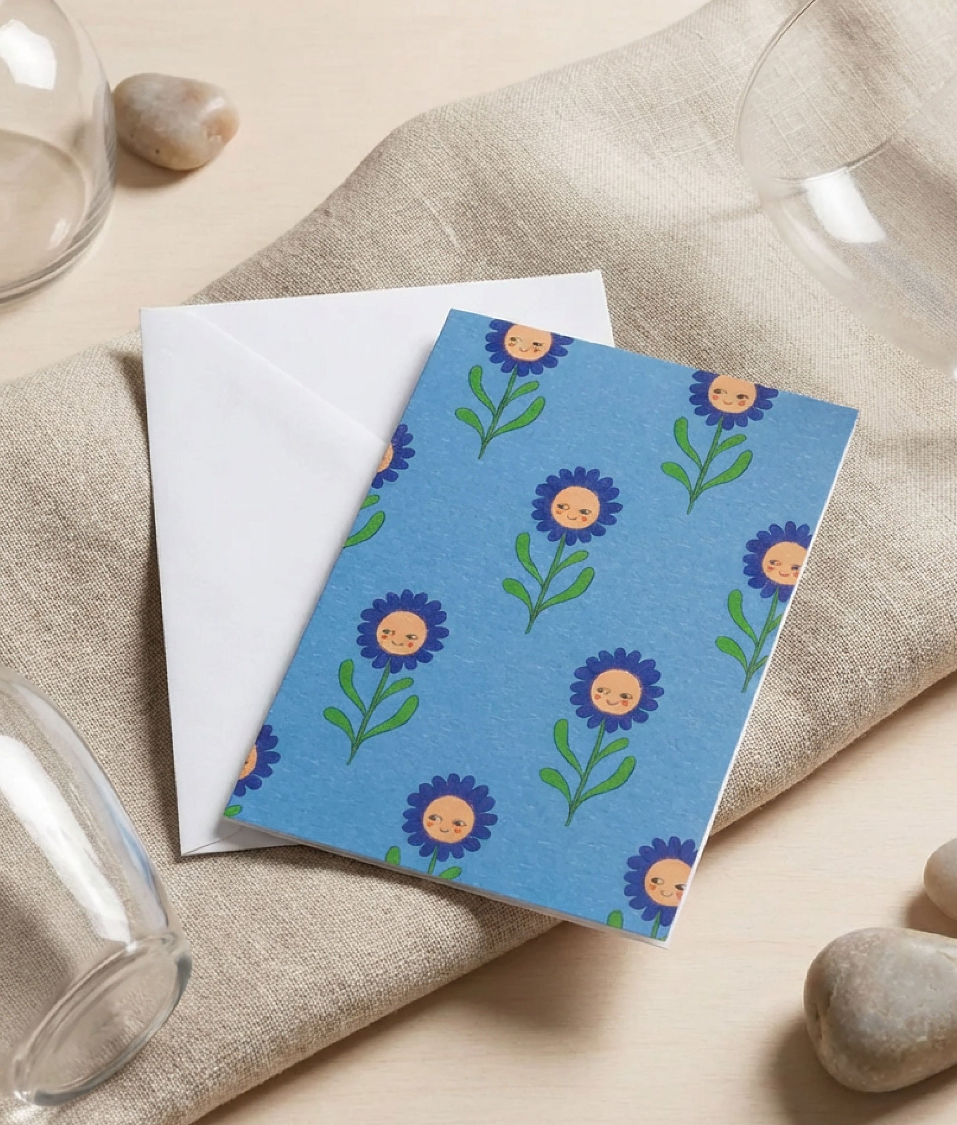 Happy Marguerite Greeting Card