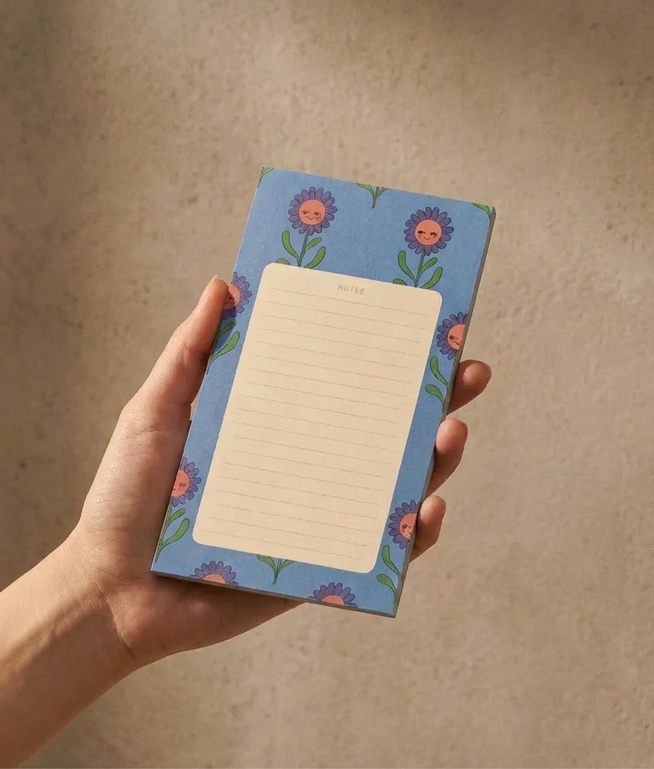 Happy Marguerite Note Pad