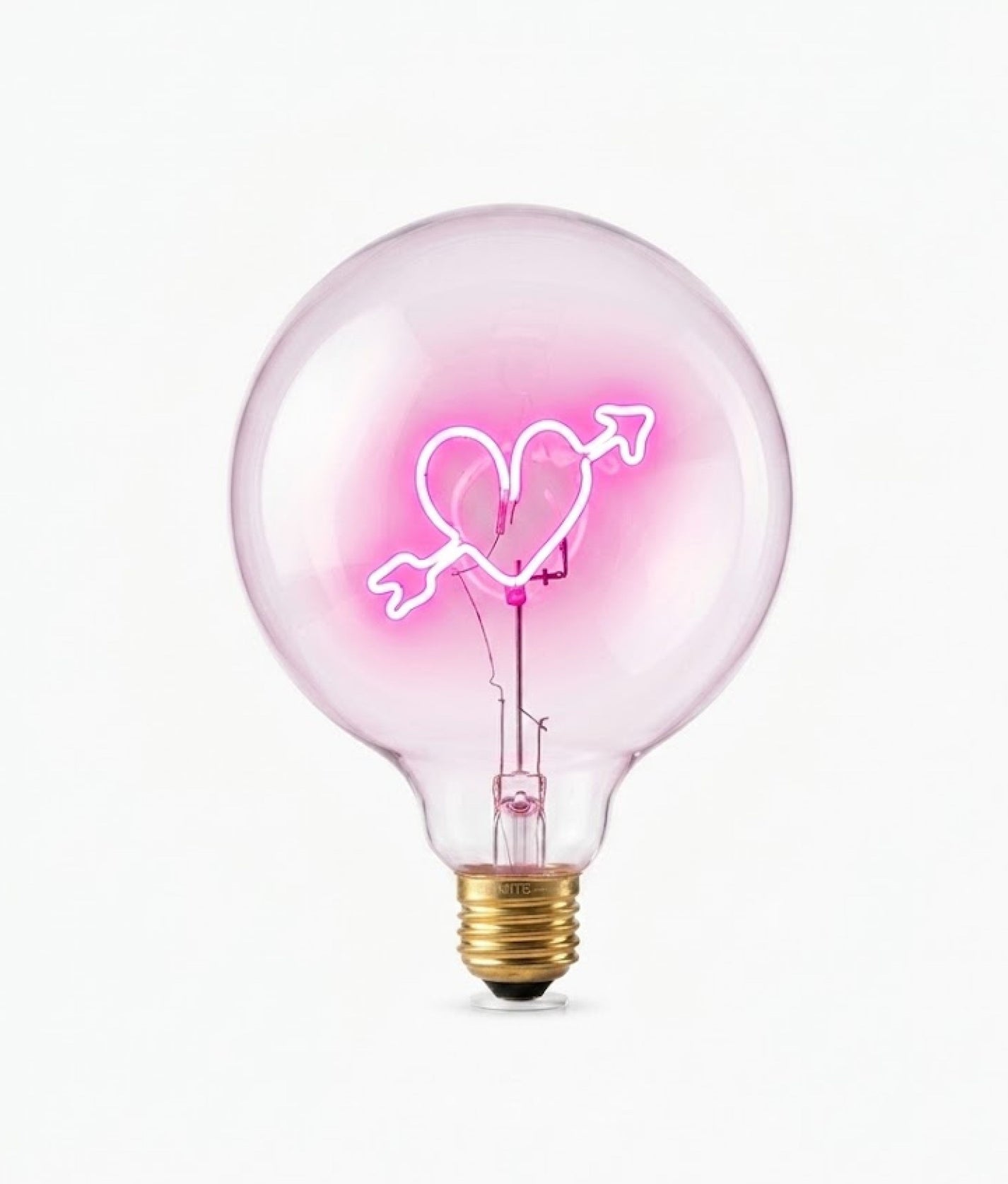 Heart with Arrow LED Bulb