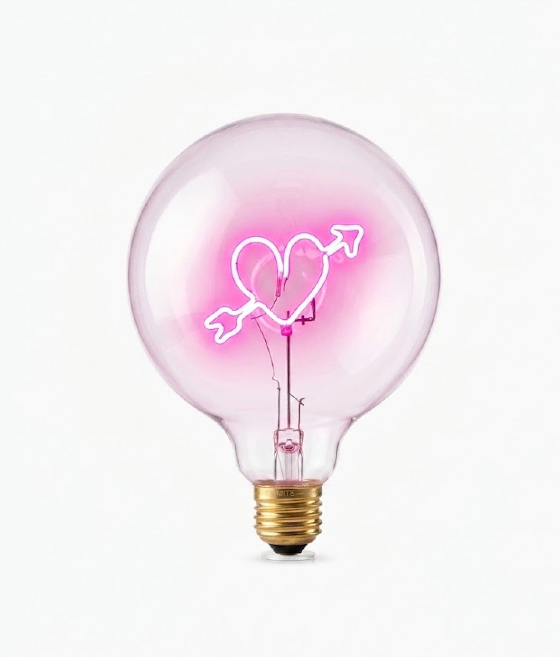 Heart with Arrow LED Bulb