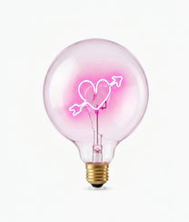 Heart with Arrow LED Bulb