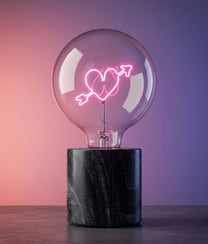 Heart with Arrow LED Bulb
