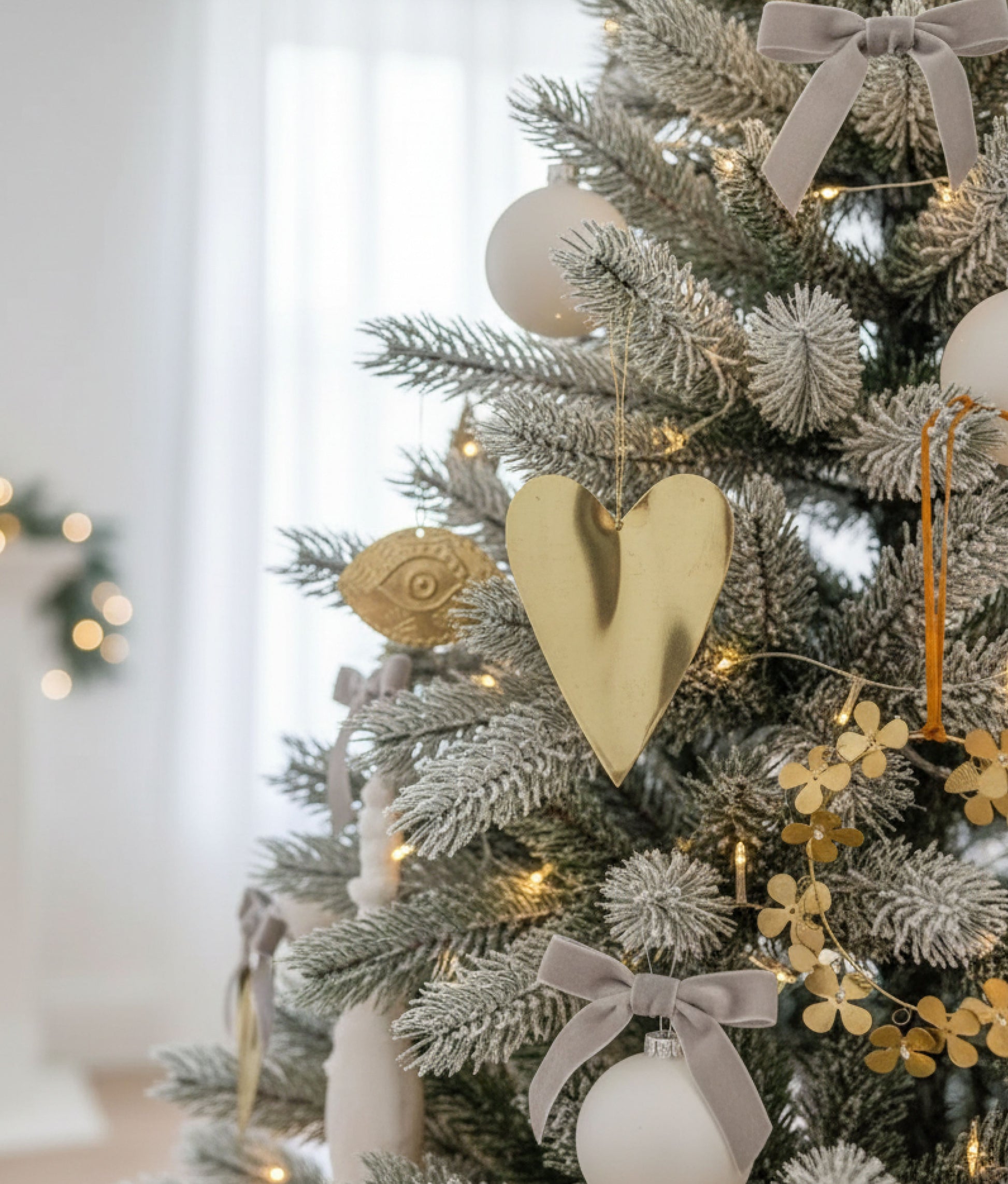 Gold Heart Ornament