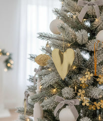 Gold Heart Ornament